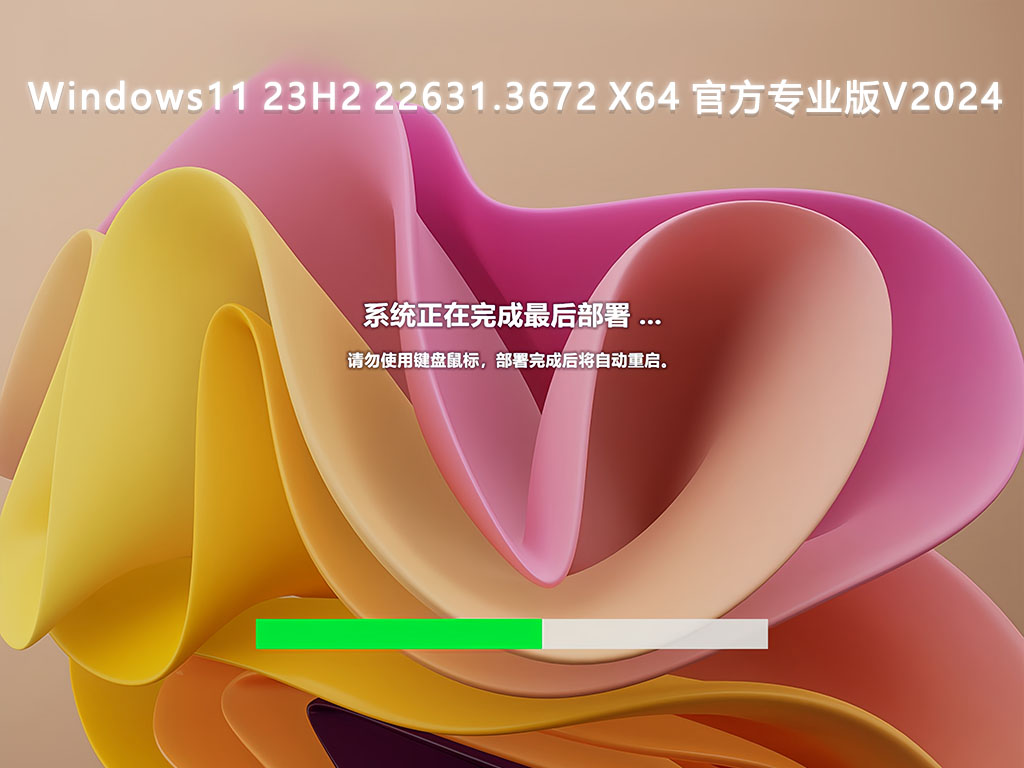 Windows11 23H2 22631.3672 X64 官方专业版